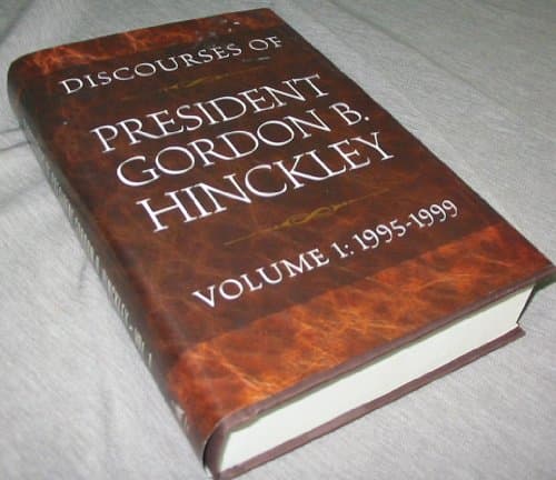 Book cover for Discourses of President Gordon B. Hinckley, Vol. 1: 1995-1999 by Hinckley, Gordon B.