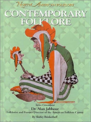Book cover for Contemporary Folklore (North American Folklore) by Brinkerhoff, Shirley