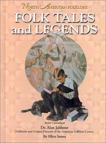 Book cover for Folk Tales and Legends (North American Folklore Series) by Sanna, Ellyn