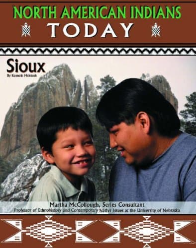 Book cover for Sioux (North American Indians Today) by Lonehill, Karen