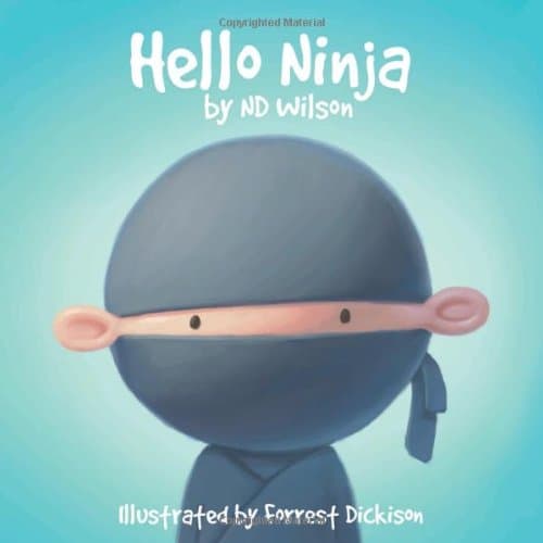 Book cover for Hello Ninja by N. D. Wilson