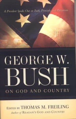 Book cover for George W. Bush: On God and Country by George W. Bush