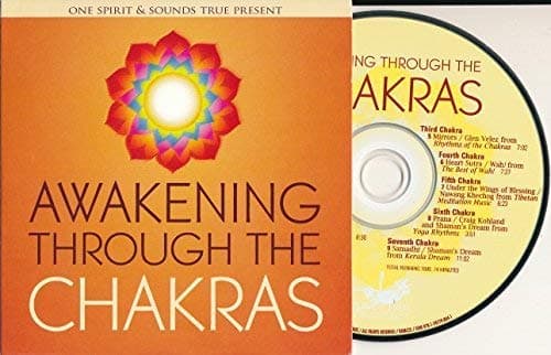 Book cover for AWAKENING THROUGH THE CHAKRAS (ONE SPIRIT AND SOUNDS TRUE PRESENT) by Judith, Anodea