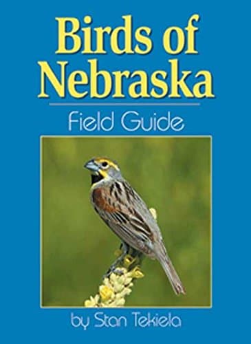 Book cover for Birds of Nebraska Field Guide by Tekiela, Stan