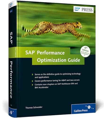 Book cover for SAP Performance Optimization Guide (6th Edition) by Thomas Schneider