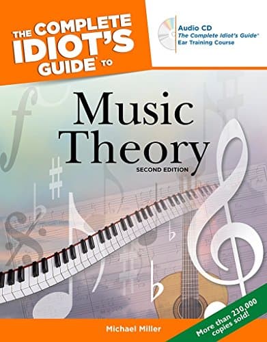 Book cover for The Complete Idiot's Guide to Music Theory, 2nd Edition by Miller, Michael