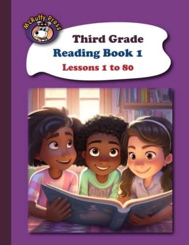 Book cover for McRuffy Press Third Grade Language Arts Reading Book 1: Public School Version by DAVIS, BRIAN