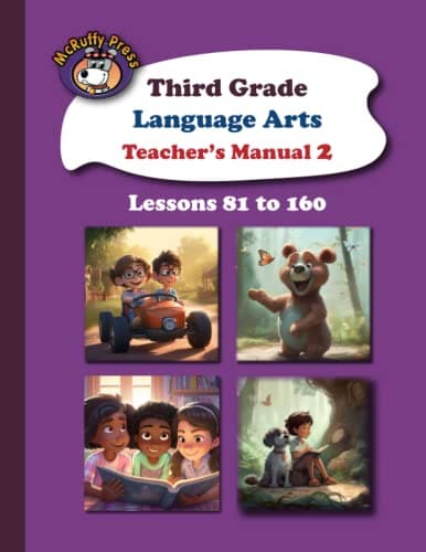Book cover for McRuffy Press Third Grade Language Arts Teacher's Manual Part 2: Lessons 81 to 160 by DAVIS, BRIAN