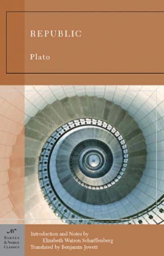 Book cover for Republic (Barnes & Noble Classics) by Plato