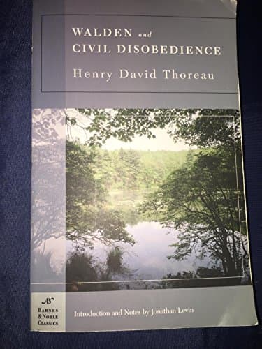 Book cover for Walden and Civil Disobedience (Barnes & Noble Classics) by Thoreau, Henry David