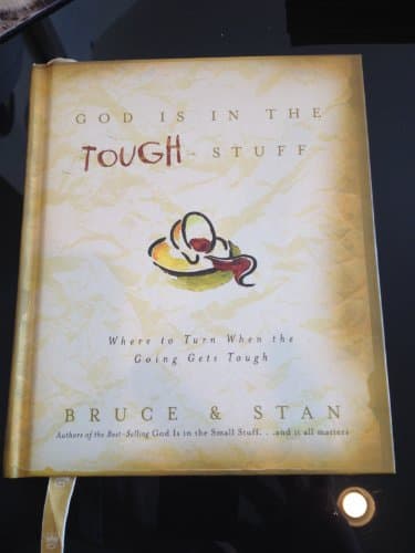 Book cover for God Is in the Hard Stuff by Bickel, Bruce