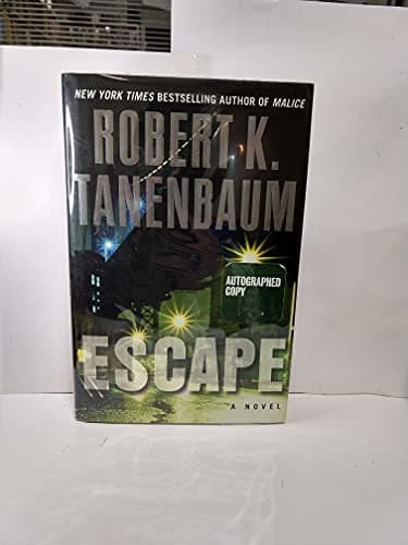 Book cover for Escape by Tanenbaum, Robert K.