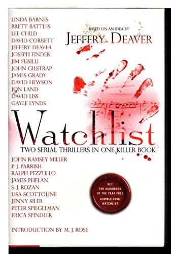 Book cover for Watchlist: Two Serial Thrillers in One Killer Book by Perseus