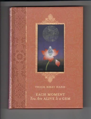 Book cover for Each Moment You Are Alive Is a Gem by Thich Nhat Hanh