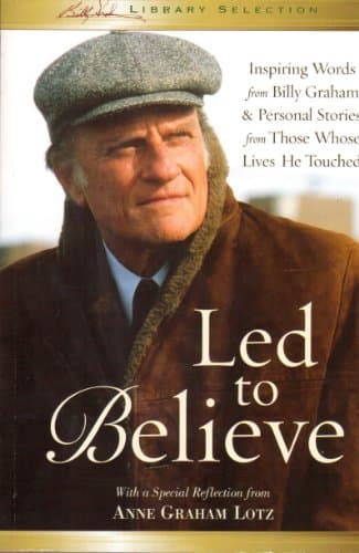 Book cover for Led to Believe by Billy Graham