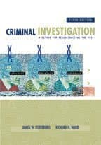 Book cover for Criminal Investigation, Fifth Edition: A Method for Reconstructing the Past by Osterburg, James W.