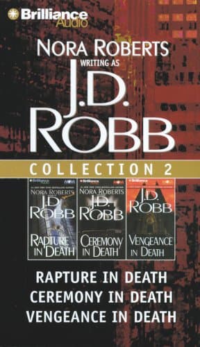 Book cover for J. D. Robb Collection 2: Rapture in Death, Ceremony in Death, and Vengeance in Death (In Death Series) by Robb, J. D.
