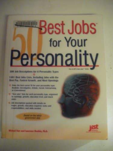Book cover for 50 Best Jobs For Your Personality by Farr, J. Michael
