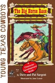 Book cover for Big Horse Race: Be Fair (Young Texas Cowboys) by Sargent, Dave