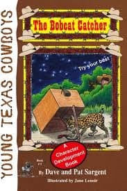 Book cover for Bobcat Catcher: Try Your Best (Young Texas Cowboys) by Sargent, Dave