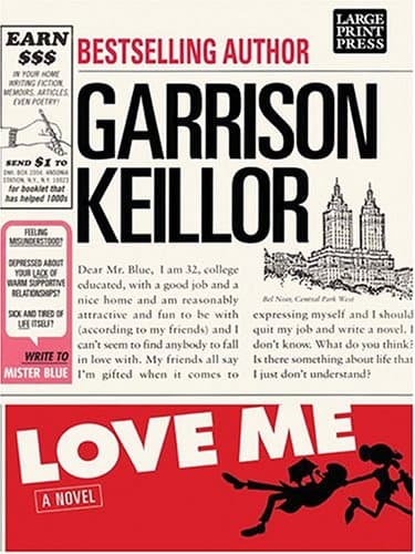 Book cover for Love Me by Garrison Keillor