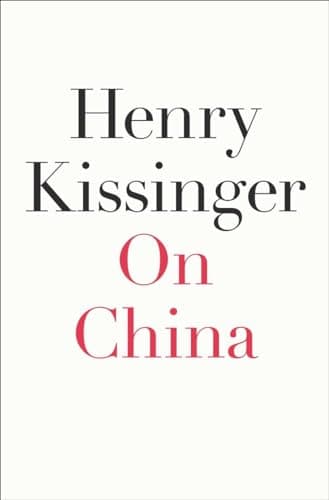 Book cover for On China by Kissinger, Henry