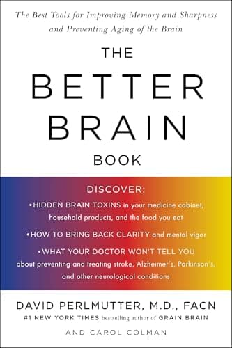 Book cover for The Better Brain Book: The Best Tool for Improving Memory and Sharpness and Preventing Aging of the Brain by Perlmutter, David