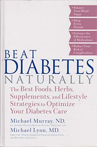 Book cover for Beat Diabetes Naturally by Murray, Michael