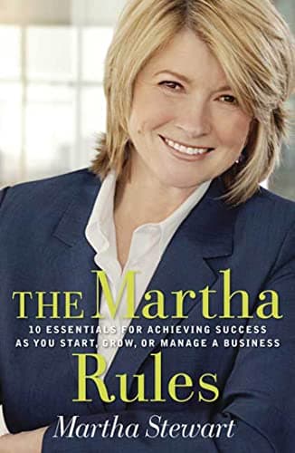 Book cover for The Martha Rules by Stewart, Martha