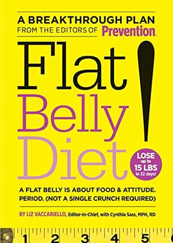 Book cover for Flat Belly Diet by Sass, Cynthia