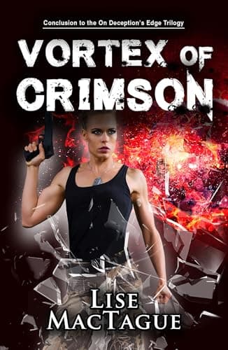 Book cover for Vortex of Crimson by MacTague, Lise