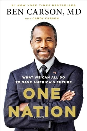 Book cover for One Nation: What We Can All Do to Save America's Future by Carson MD, Ben