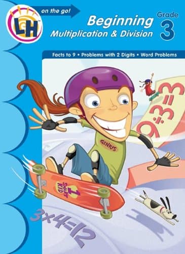 Book cover for Learn On The Go Workbooks: Beginning Multiplication & Division by Learning Horizons