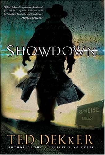 Book cover for Showdown (Paradise Series, Book 1) (The Books of History Chronicles) by Dekker, Ted