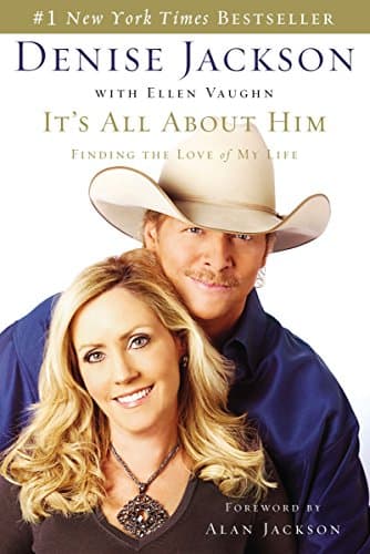 Book cover for It's All About Him: Finding the Love of My Life by Denise Jackson