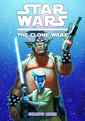 Book cover for Star Wars: The Clone Wars - Strange Allies by Windham, Ryder