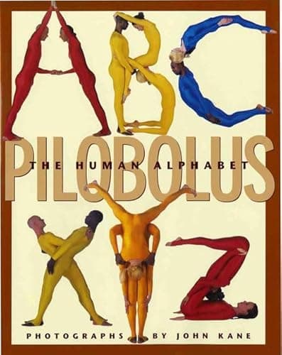 Book cover for The Human Alphabet by Pilobolus