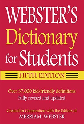 Book cover for FEDERAL STREET PRESS Merriam-Webster Webster's Dictionary for Students, Fifth Edition by Editors of Merriam-Webster