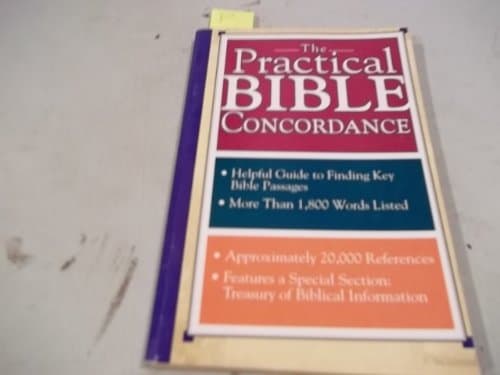 Book cover for The Practical Bible Concordance by Humble Creek