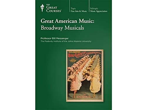Book cover for Great American Music: Broadway Musicals by Bill Messenger