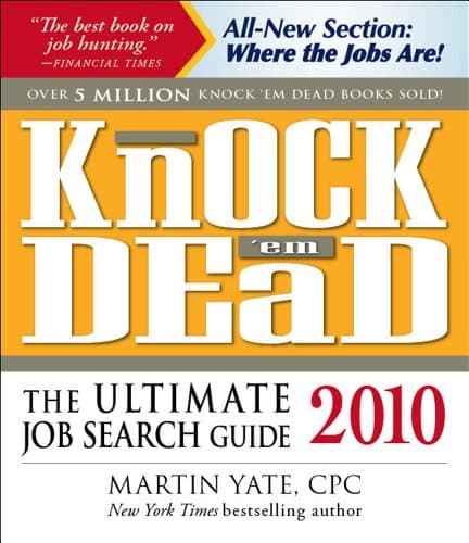 Book cover for Knock'em Dead 2010: The Ultimate Job Search Guide by Yate CPC, Martin