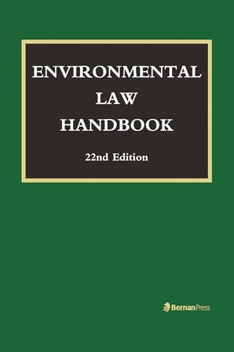 Book cover for Environmental Law Handbook by Bell, Christopher L.