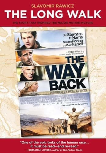 Book cover for The Long Walk: The True Story of a Trek to Freedom: Movie Tie-In by Rawicz, Slavomir