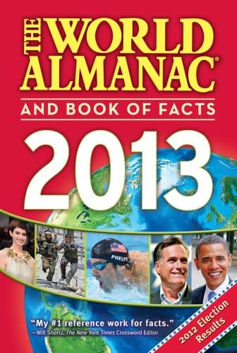 Book cover for The World Almanac and Book of Facts 2013 by Janssen, Sarah