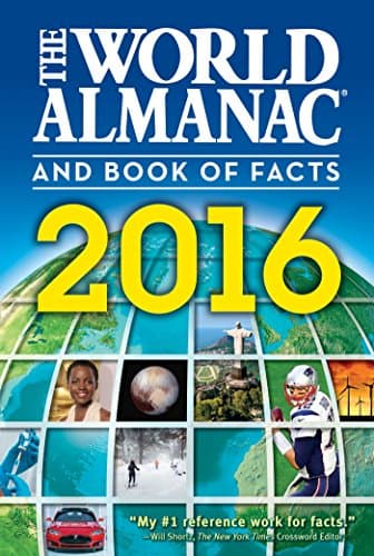 Book cover for The World Almanac and Book of Facts 2016 by Janssen, Sarah