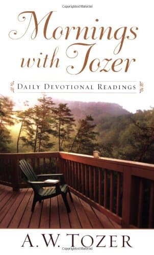 Book cover for Mornings with Tozer: Daily Devotional Readings by Tozer, A. W.