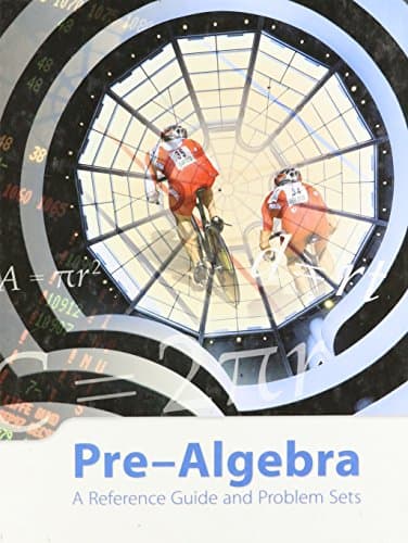 Book cover for Pre-Algebra A Reference Guide and Problem Sets Student Edition by K12 Inc.; Thomas, Paul; Horton, Lee; Desmond, Mary Beck by Paul; Horton Mary Beck K12 Inc.; Thomas