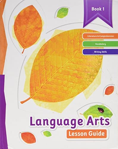Book cover for Language Arts Lesson Guide ( Book 1 ) by K12 Inc.