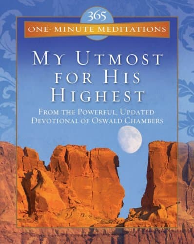 Book cover for 365 One-Minute Meditations From My Utmost For His Highest by Chambers, Oswald