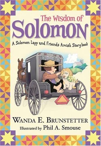 Book cover for The Wisdom of Solomon Lapp by Brunstetter, Wanda E.